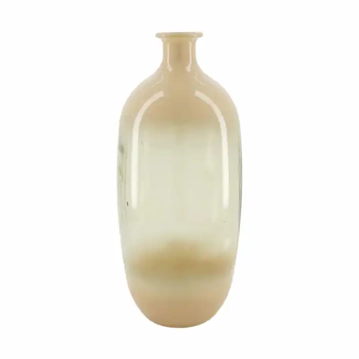 Bottle Recycled Glass - Beige Size : 38cm