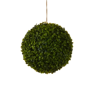 Boxwood Ball Green Waterproof & UV Resistant Size : d28cm