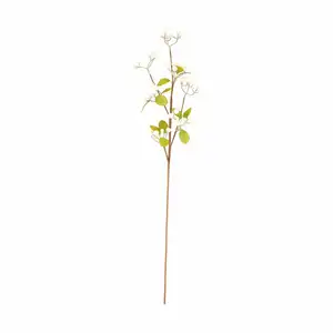 Branch Berries Artificial 77x25x3cm - White