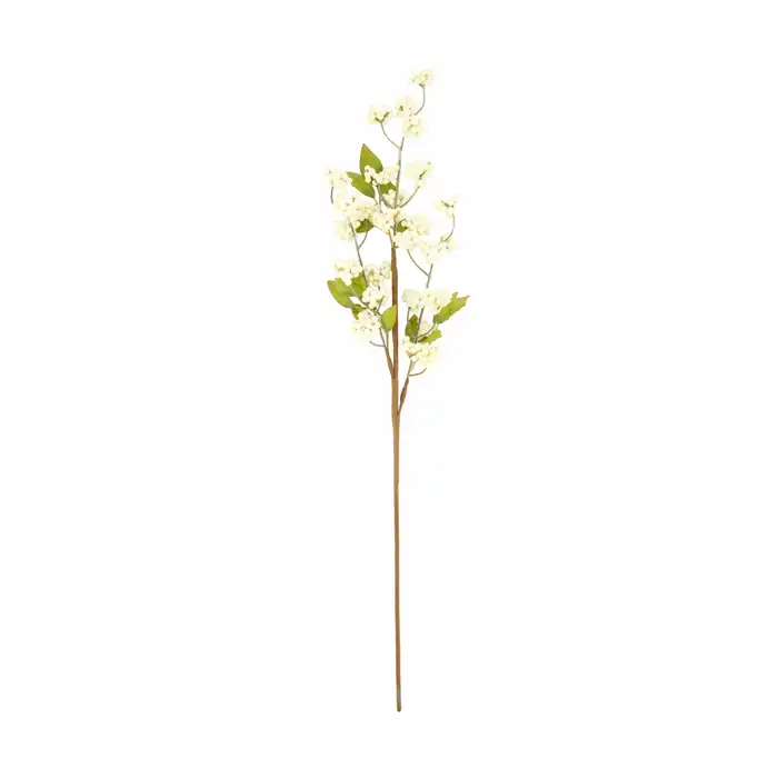 Branch Berries Artificial 77x30x5cm - White