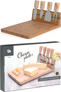 Cheese Board Bamboo Set