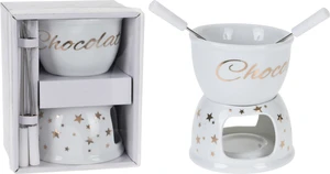 Chocolate Fondue Set Porcelain