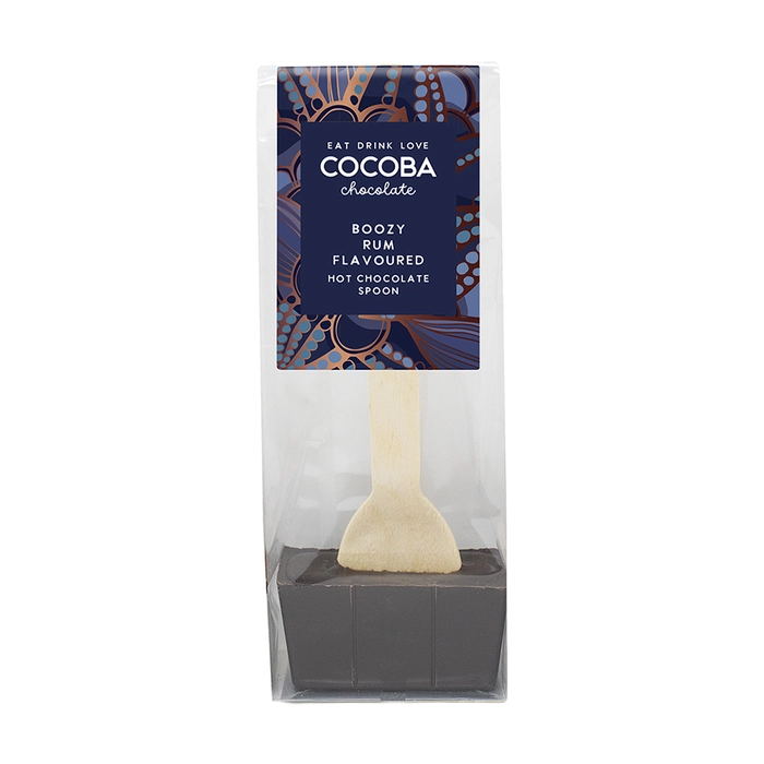 Cocoba - Dark Chocolate & Rum Hot Chocolate - 50g