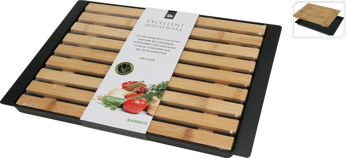 Cuttingboard Bread Bamboo 38x27cm