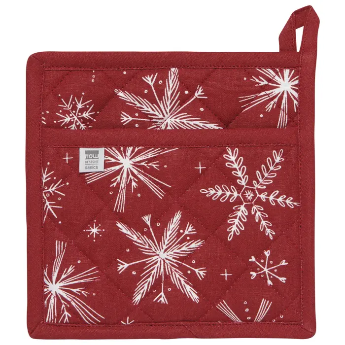 Danica - Snowflakes Classic Potholder - image 1