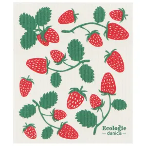 Danica - Swedish Dishcloth Variety : Strawberries - image 1