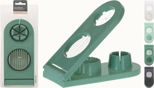 Double Egg Slicer Color : Dark Green