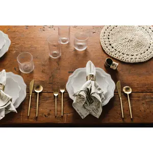 Gold Glimmer Napkins Set of 4 - image 5