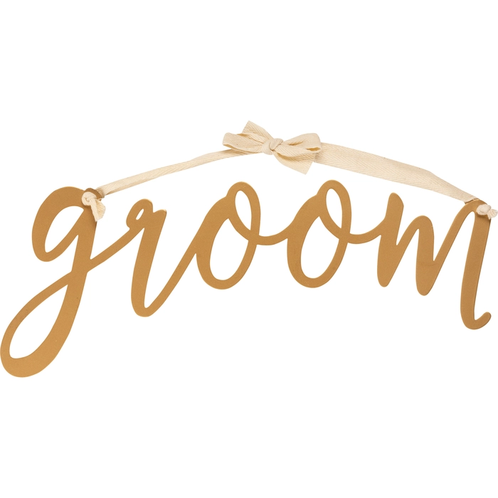 Hanging Decor - Groom