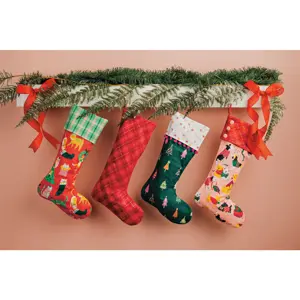 Holiday Hounds Christmas Stocking - image 4