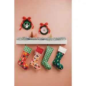 Holiday Hounds Christmas Stocking - image 5