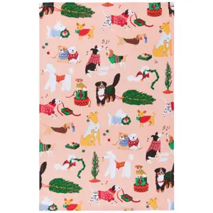 Holiday Hounds Cotton Dishtowels Set of 2 - image 2