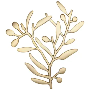 Matte Gold Metal Trivet - image 1