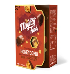 Mighty Fine - Milk Chocolate Gingerbread Honeycomb Dips - 180g