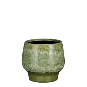 Monta Pot Round "Color: Dark Green","Size: h13xd14cm"