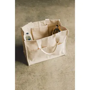 Natural Utility Tote 13x16x7.5 - image 4