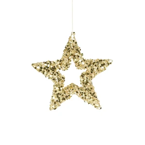 Ornament Star Gold - D20cm