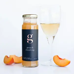 Peach Riesling Dessert Sauce