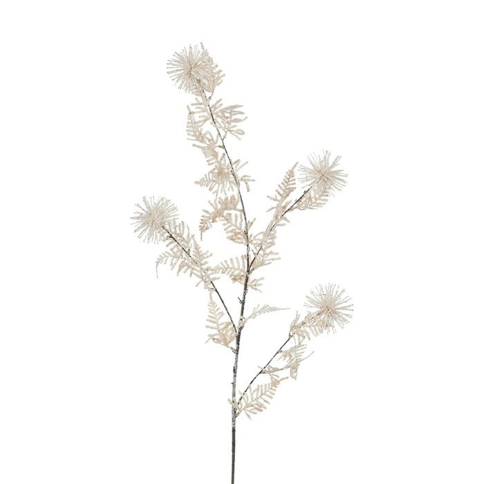 Pine Branch Champagne Frosted - 118cm