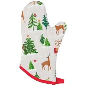 Santa's Reindeer Chef Mitt