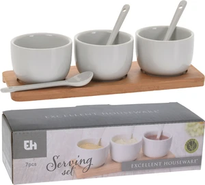 Sauce Bowl with spoon set 7pcs