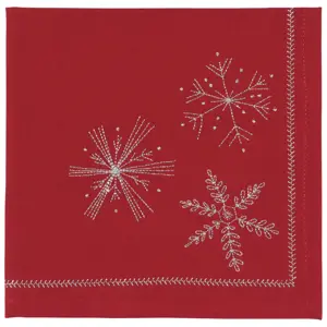 Snowflakes Napkins Set of 4 - image 2