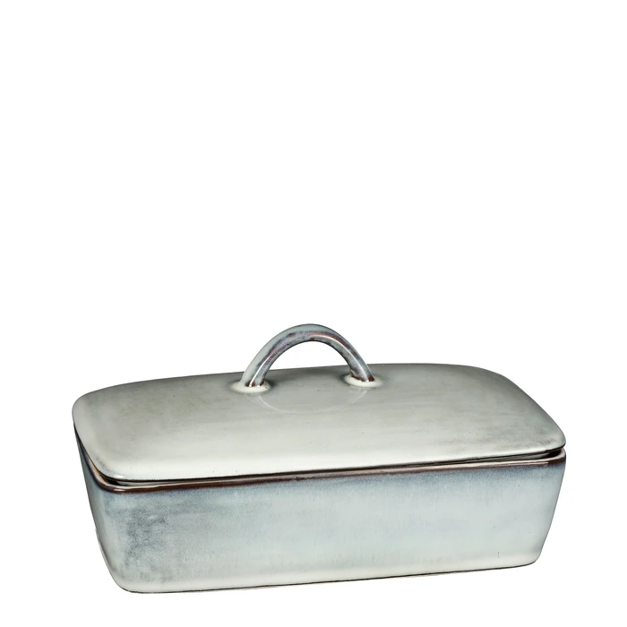 Tabo Butter Dish "Color: Grey","Size: l16.5xw9.5xh7cm"