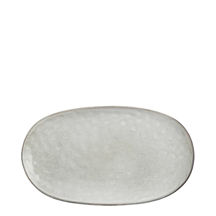 Tabo Plate "Color: Grey","Size: l31xw18xh3cm"