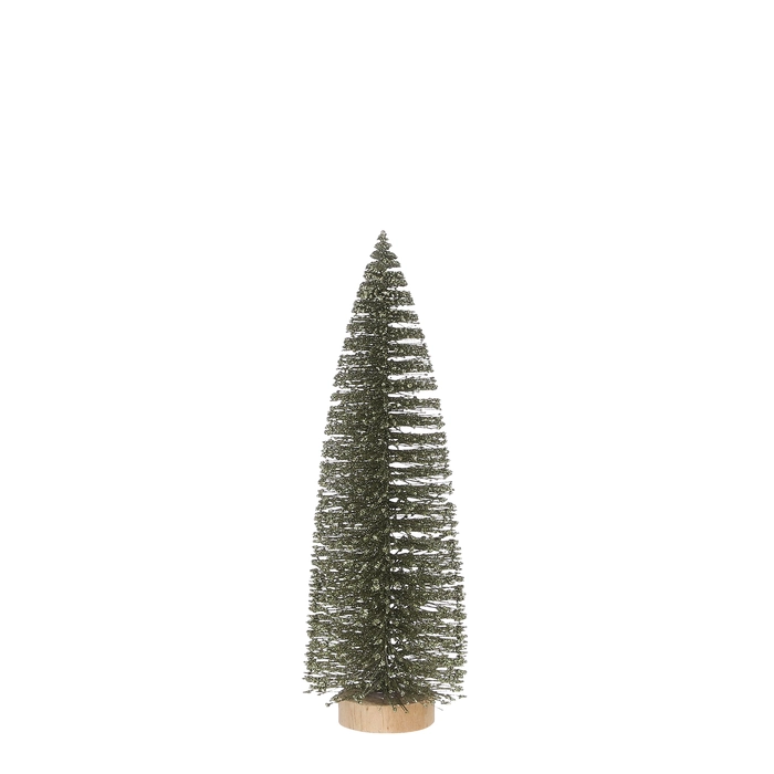 Tree - Bottle Brush "Color: Green","Size: h32xd10cm"