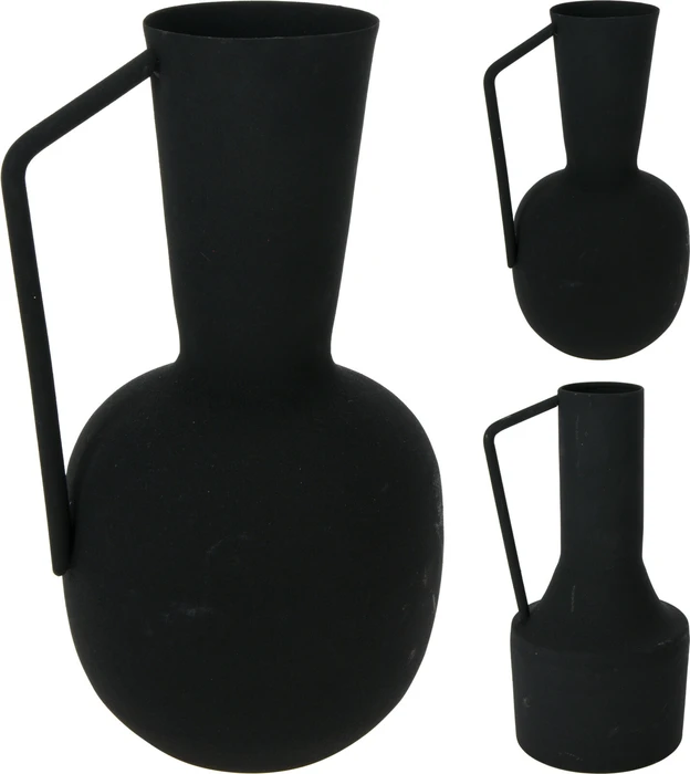 Vase 29cm - 2 Assorted Black