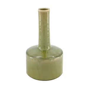 Vase Ceramic 13x13x22.5cm - Green