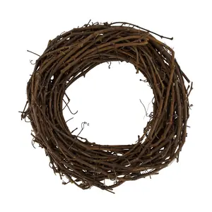 Wreath Grapewood Natural Size : 50cm