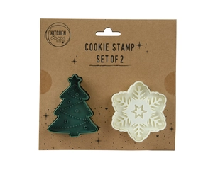 Xmas Cookie Stamp Set of 2